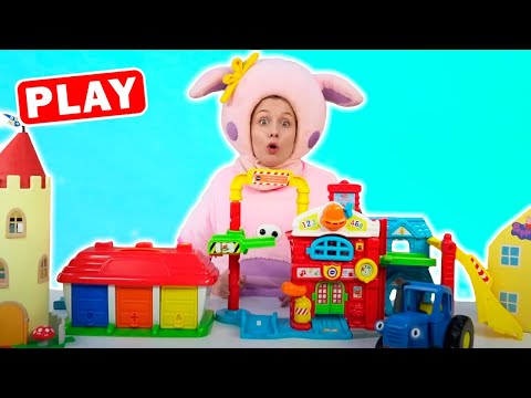 Видео: СИНИЙ ТРАКТОР и Животные - Отгадай кто спрятался