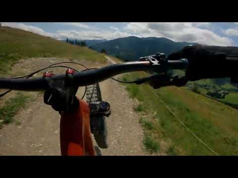 Видео: Австрия Saalbach ''Panorama Trail''