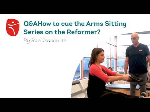 Видео: Как запустить серию упражнений Arms Sitting на реформере?