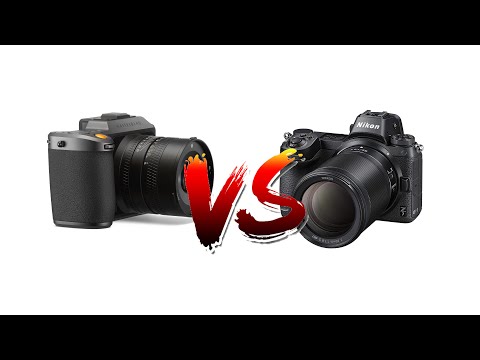 Видео: Сравнение Hasselblad X1D 50c II VS Nikon Z7 4K Video Сравнение двух камер