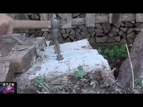 Видео: Клинья для раскалывания камней