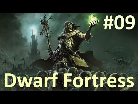 Видео: Dwarf Fortress - летсплей. Крепость на волоске от... #09/1