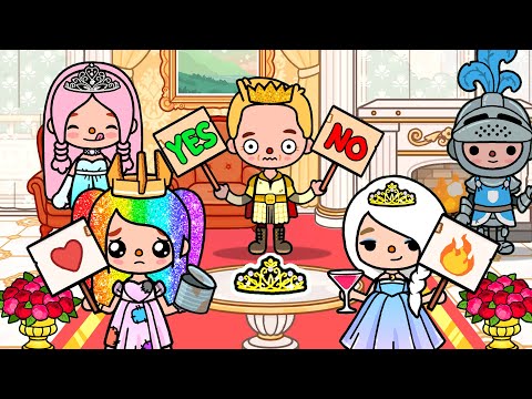 Видео: Принц выбирает невесту: Бедная девушка против Золушки | Toca Life Story | Toca Boca