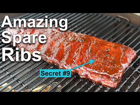 Видео: 11 секретов приготовления потрясающих ребрышек на гриле Камадо Джо | Rum and Cook