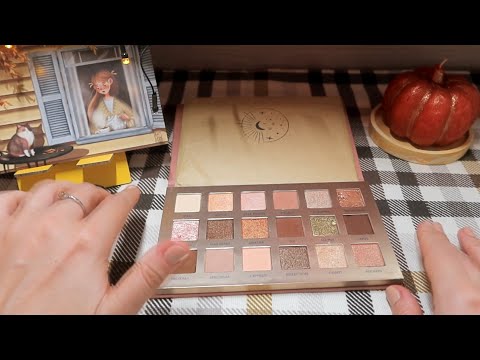 Видео: ASMR обзор палетки Art-visage Warm Universe