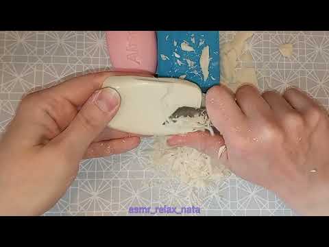 Видео: резка мыла Ultra-C / резка сухого мыла / крупная резка / мыльная стружка / asmr soap