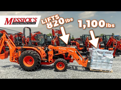 Видео: Поднимет ли он? Увеличиваем грузоподъёмность Kubota L2502.