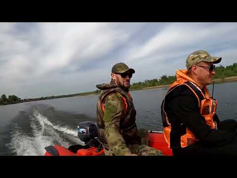 Видео: Новый сезон !Новая локация! Лодка *ORCA* 340 НДНД мотор Sailor 9,9