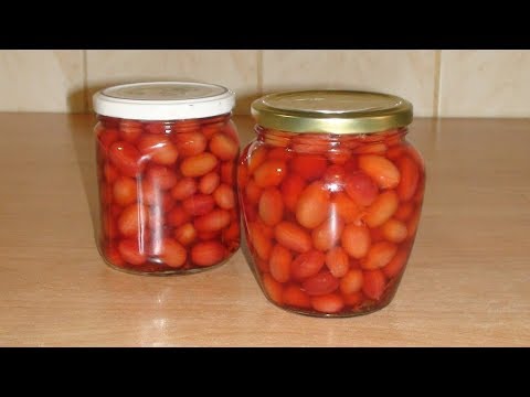 Видео: Маринованный кизил "под оливки".