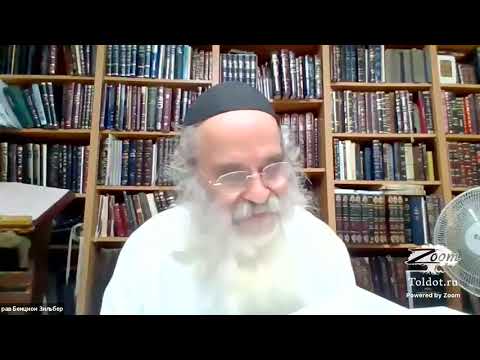 Видео: Рав Бенцион Зильбер: «Недельная глава и актуалия. Берейшит». Zoom-урок