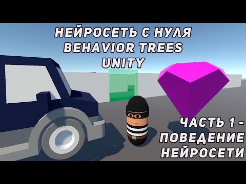 Видео: СОЗДАНИЕ НЕЙРОСЕТИ В UNITY С НУЛЯ | BEHAVIOR TREES | ЧАСТЬ 1 - НАСТРАИВАЕМ ПОВЕДЕНИЕ НЕЙРОСЕТИ