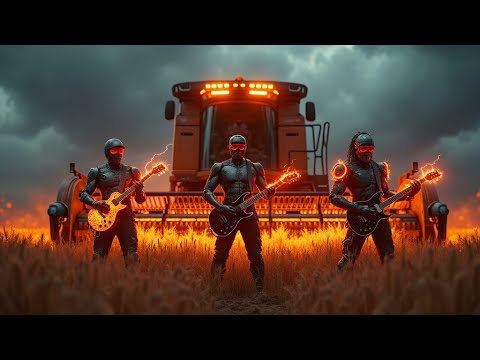 Видео: КОМБАЙНЁРЫ В Hard Rock Стиле (Suno Ai Cover) Игорь Растеряев