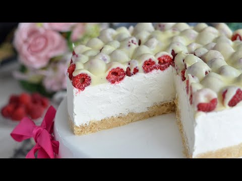 Видео: Малиновый торт без варки и выпечки!