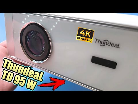 Видео: ThundeaL TD95W 👉 ЛУЧШИЙ БЮДЖЕТНЫЙ ПРОЕКТОР ДЛЯ ДОМА Android, WiFi 2K 4K ,Smart TV