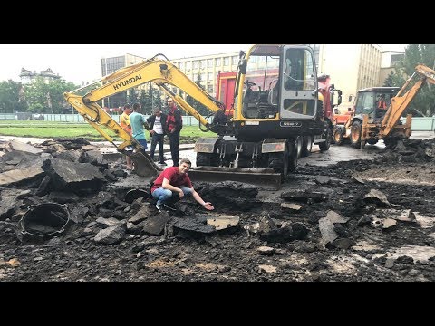 Видео: Красный АСФАЛЬТ. Часть - 1. Соборная площадь #2