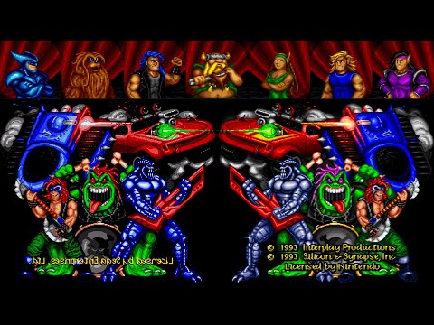 Видео: Rock n' Roll Racing ● (Отличия: Super Nintendo Entertainment System vs Mega Drive/Genesis)