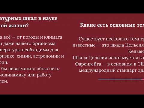 Видео: Температурная шкала Кельвина.