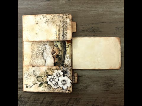 Видео: Простые идеи для блокнотов-ненужных мелочей | Карманы для подписных страниц и расширения | Серия ...