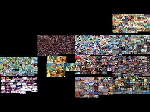 Видео: 16 created AAO videos playing at once. #4 | 16 созданных видео ВС сразу. №4