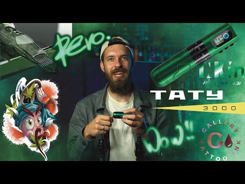 Видео: Что за на...? Новая тату машинка от Inkin tattoo