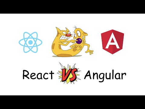 Видео: React vs Angular! Битва при Ватерфлоу!