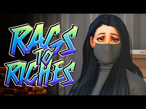 Видео: ОГРАБЛЕНИЕ БАНКА ПОШЛО НЕ ТАК в Симс 4  // The Sims 4 Rags To Riches