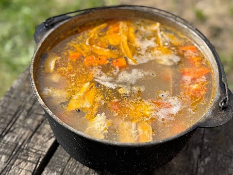 Видео: РОСКОШНАЯ Царская Уха! Самый Богатый Рыбный Суп!