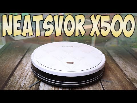 Видео: Neatsvor X500 Обзор недорогого робота пылесоса с влажной уборкой и гироскопом