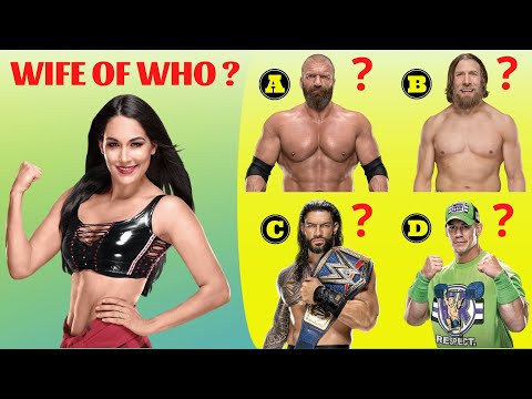 Видео: Можете ли вы угадать ЖЕНУ суперзвезд WWE?