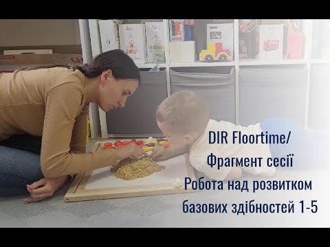 Видео: DIRFloortime/ Фрагмент сесії