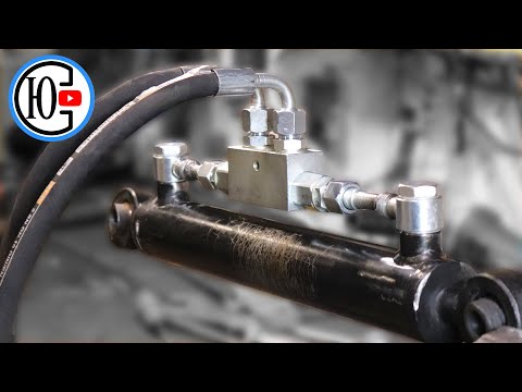 Видео: Гидрозамок. Продолжаю совершенствовать ГИДРАВЛИКУ ТРАКТОРА ДТЗ 5244 НРХ.