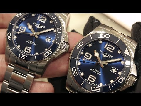 Видео: Обзор часов Longines: Hydroconques, Record, Heritage Military, Conquest VHP и Skin Diver