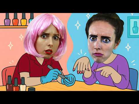 Видео: ТИПИЧНЫЙ ДЕНЬ МАНИКЮРЩИЦЫ / Клиентка хочет маникюр бесплатно, потому что ногти отросли