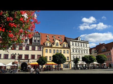 Видео: Naumburg. Наумбург. Красивый исторический город. Красные казармы. ГСВГ ЗГВ Германия
