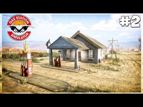 Видео: НАЧАЛО ВЫЖИВАНИЯ! ПЕРВЫЕ ДЕНЬГИ НА РЕМОНТЕ АВТО - Gas Station Simulator #2