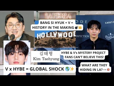 Видео: Секретный проект BTS V KIM TAEHYUNG & BANG SI HYUK'S SECRET LA — самый грандиозный коллаборативный п