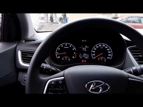 Видео: Обзор приборной панели Hyundai Solaris 2017