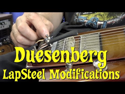 Видео: Модификации Duesenberg Fairytale LapSteel