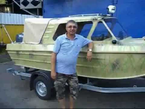 Видео: Мотолодка Сарепта Тюнинг