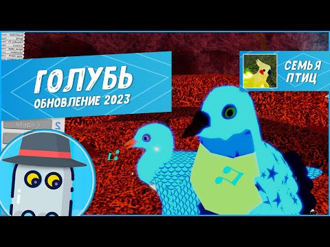 Видео: 🐤Голубь! Семья Птиц - Роблокс (Обновление Модели 2023) Roblox - Feather Family 🐤Pigeon Model Update
