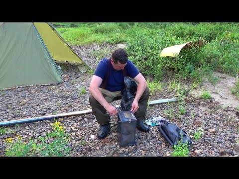 Видео: Путешествие на Ямозеро Ч5. Поход по реке Елва. Заброшенный посёлок Пытыръю. Один в глухой тайге