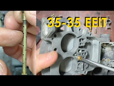 Видео: 35-35 EEIT тюнинг карбюратора Ford Granada 2.3 Pieruburg