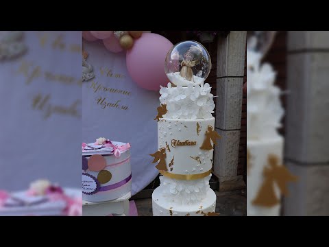 Видео: Декорация на торта макет с вафлена хартия!