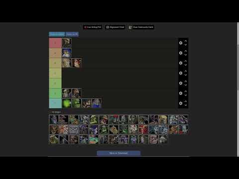 Видео: Тир лист юнитов Варкрафт 3 | Warcraft III - Units Tier List