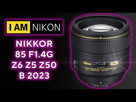 Видео: Nikon AF-S NIKKOR 85mm f1.4G Обзор в 2023