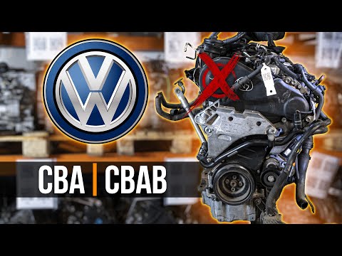 Видео: VW-CBA Контрактный двигатель