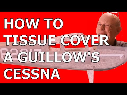 Видео: Как сделать тканевую обшивку для модели самолета из бальзы