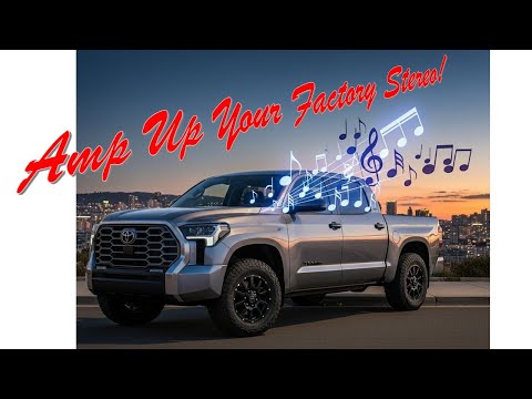 Видео: Модернизируем звуковую систему Tundra с помощью усилителя Beat Sonic!