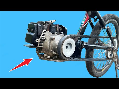 Видео: American Mechanic приспособил газонокосилку к мотоциклу! Превращает мотоцикл в монстр-мотоцикл из га