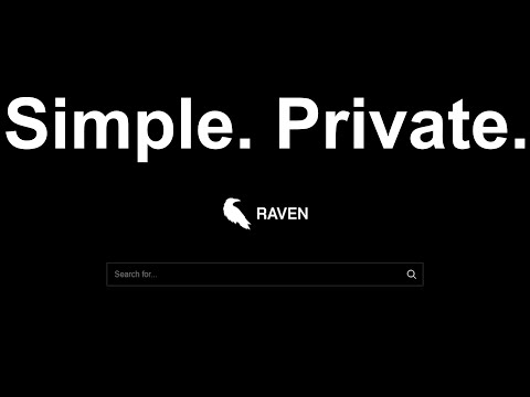 Видео: У Raven теперь есть поисковая система по конфиденциальности